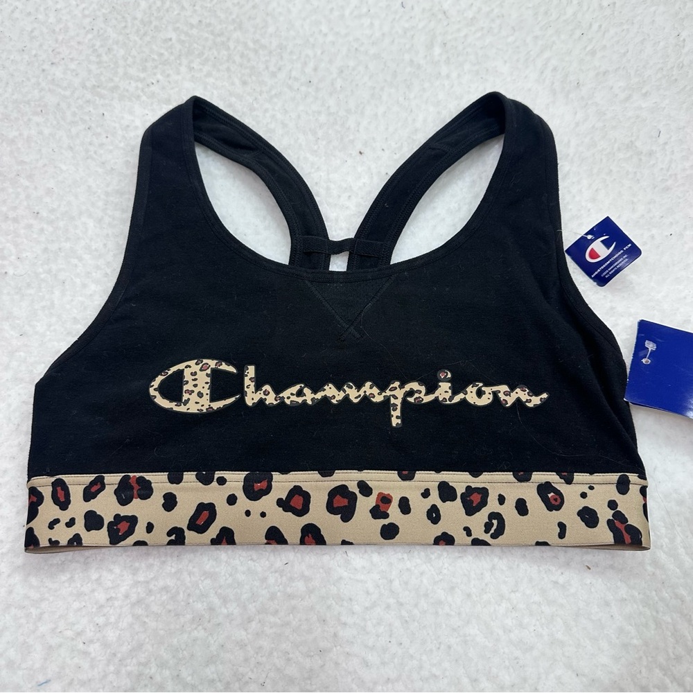 Champion Black Sports Bra